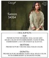 Sareen 4354 By Ganga Bemberg Silk Wedding Salwar Suits